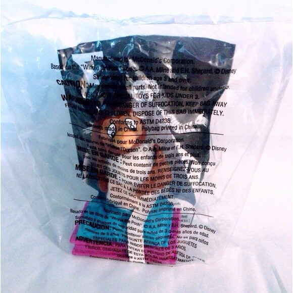 OWL Ink Stamp Disney’s The Book of Pooh Collectible McDonald’s Toy #7 New 2001 - Picture 3 of 3